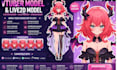 design vtuber model live2d rigging vtuber live2d rigging in vtube studio