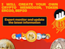 create your own crypto memecoin, token erc20, bep20