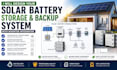 design your solar battery storage and backup system with inverter integration