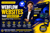 webflow expert webflow website figma to webflow webflow design webflow developer
