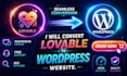convert lovable to wordpress website, lovable ai to wordpress elementor website