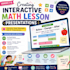 create interactive math lesson presentation