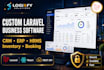 develop custom laravel CRM erp hrms and business management system