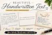 write your text in beautiful cursive handwriting