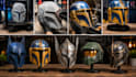 model 3d mask print and paint cosplay props 3d helmet