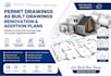do permit drawings, as built drawings, renovation,  elevation and addition plans