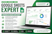 be your google sheets expert for custom and automation spreadsheets