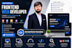 develop a professional front end website for your business