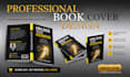 create a cinematic book trailer, and book banner design