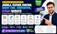 setup joomla feather fruition ghost cms contentful strapi website