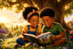 create african american educational children book illustrations