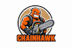 design super beautiful chainsaw mascot logo just for you