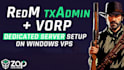 be your fivem server developer, redm server developer, redm vorp server