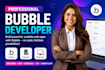 do bubble io website, bubble mvp, bubble saas, bubble app as bubble developer