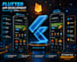 develop flutter android ios apps with firebase rest API and ai integration