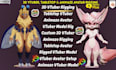rig 3d vtuber model, tabletop vtuber and animaze avatar