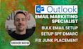 fix outlook spam issues setup bulk email dmarc and inbox placement