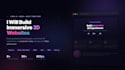 build an immersive 3d landing page using three js