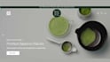design premium tea website matcha shopify store herbal tea brand website