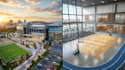 design your sport complex and facility, stadium, gym with 3d rendering