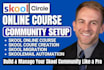 skool community setup, skool course creator, skool community manager