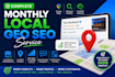 complete monthly local GEO SEO service