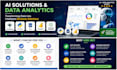 build ai solutions and analyze data using python, sql, power bi and research
