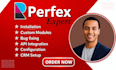 customize perfex CRM, develop modules, fix bugs and automate