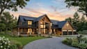 do 3d farmhouse, barndominium, tiny house, facade rendering