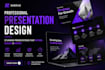 create modern presentation designs