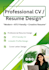 design a professional CV and resume