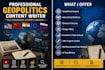 write expert global affairs content
