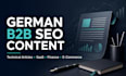 write german b2b SEO articles and technical content