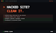 remove malware and fix your hacked wordpress site
