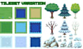 create rpg maker pixel art tileset, pixel game background, tilemap and game map