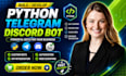 build zapier n8n ai automation discord telegram bot trading web scraping python