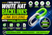 build white hat backlinks, link building with manual outreach