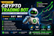 develop custom binance bybit crypto trading bot with ai python API integration