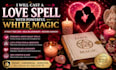 cast a love spell with powerful white magic