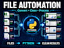 clean, convert and automate your data files