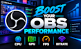 optimize obs studio for smooth high quality streaming