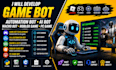 develop game bot, automation bot, ai bot, macro bot, roblox game, pc game