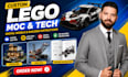 design custom lego moc, lego tech, digital lego models with building instruction