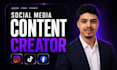 be your instagram facebook and tiktok social media manager