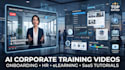create professional HR onboarding ai elearning videos heygen