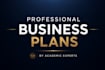 create a professional business plan