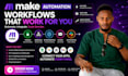 make crm automation, ai voice agent, make com, made com, make automation