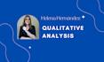 do qualitative data analysis and customer research