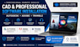 install and configure cad and professional software remotely