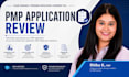 review and improve your pmp application